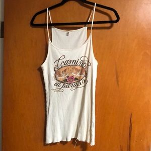 SPELL & THE GYPSY vintage cream graphic tank
